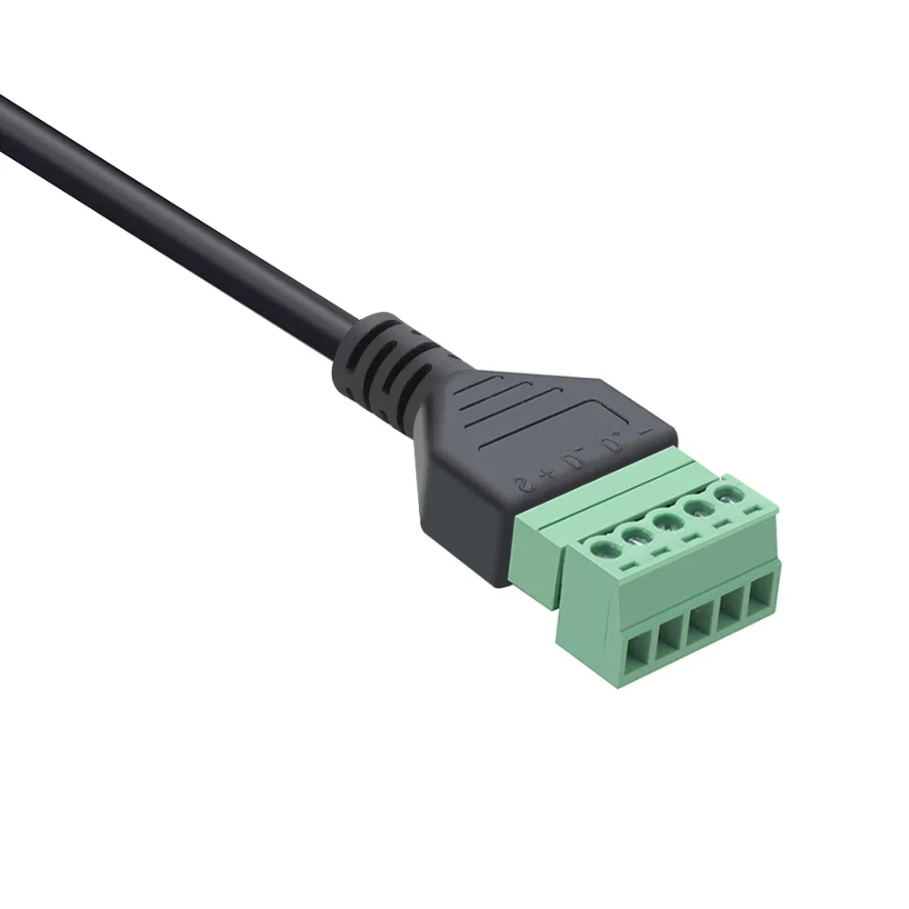 Кабель-удлинитель для передачи данных с 5 ядрами, USB 2,0 B