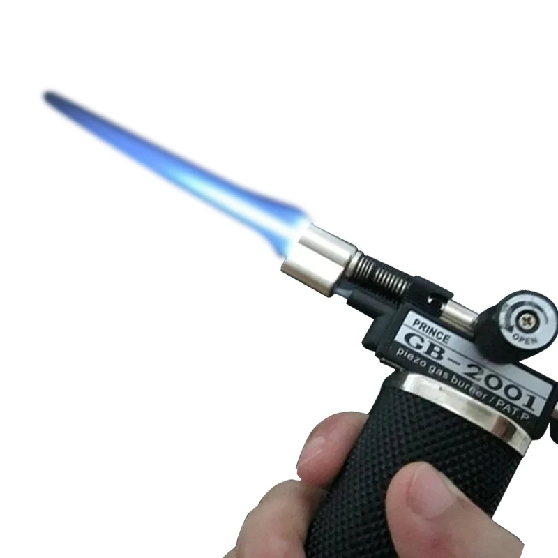 PRINCE GB-2001 Piezo Electric Micro Blow Portable Handheld Torch Lighter Butana Gas Torch Welding untuk Perhiasan Perbaikan