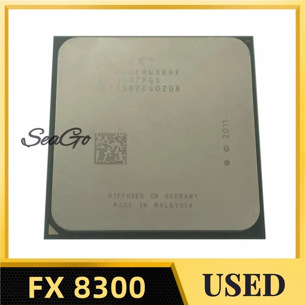 FX8300 FX 8300 FX-8300 Восьмиядерный разъем 3,3 ГГц 8 МБ AM3+ 95 Вт