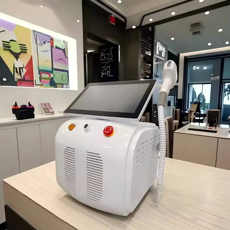 

Портативное устройство для удаления волос с диодным лазером 808 нм Портативная машина для лазерной эпиляции Диодная лазерная машина для удаления волос