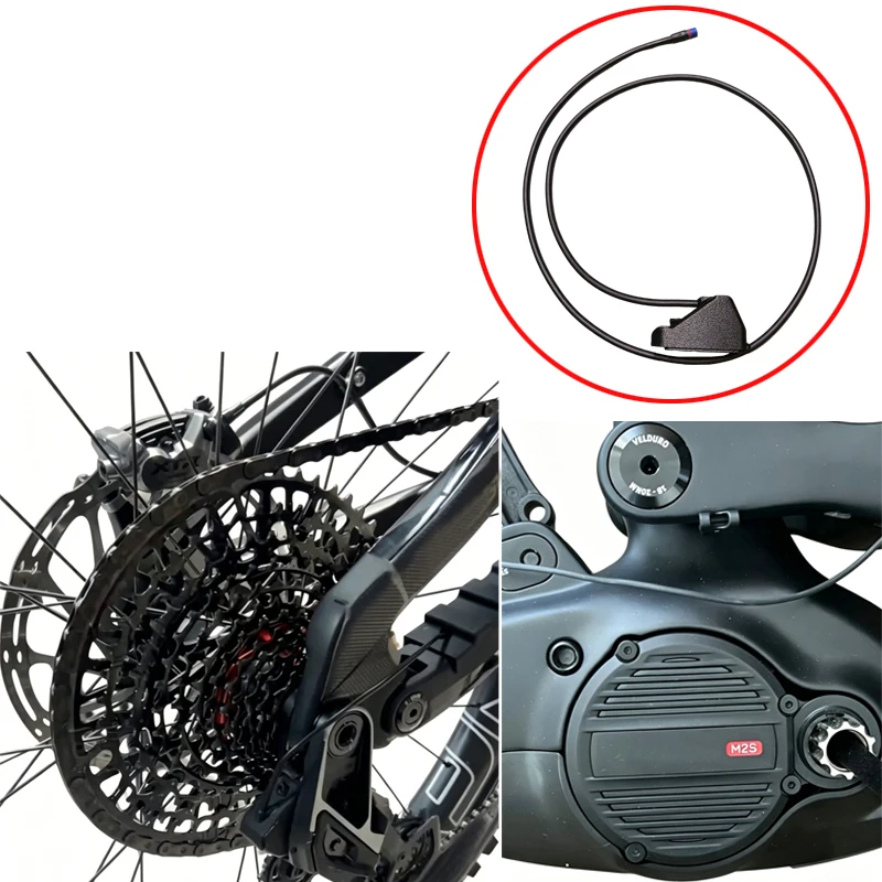 1 Stück für DJI AVINOX M2/M2S Motor E-Bike Auto-Shift-Kabel, kompatibel mit SRAM AXS elektronischem Schaltwerk & Amflow Fahrradrahmen