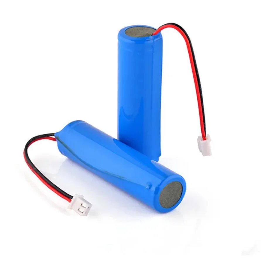 손전등용 리튬 배터리 팩, 1S1P 18650, 1500mAh, 1800mAh, 2000mAh, 2600mAh, 3000mAh, 3500mAh, 3.7V