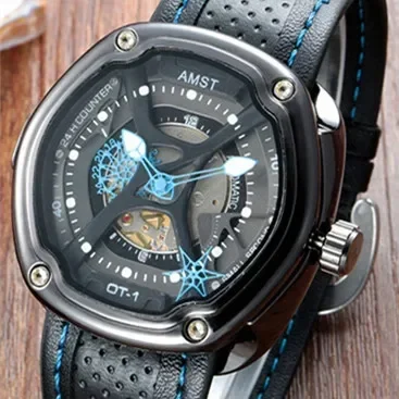 AMST high-value fashion sports waterproof quartz student watch