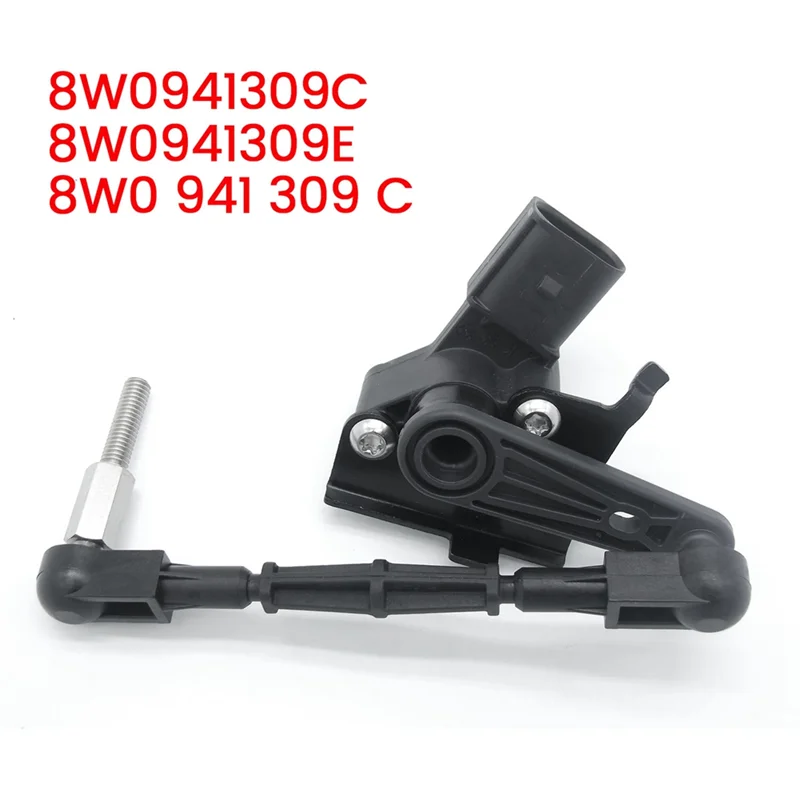 

Strict 4Pcs Front & Rear Suspension Height Sensor For A4 S4 A5 RS5 S5 16-23 Headlight Level Sensor 8W0941286E 8W0941309C Pa