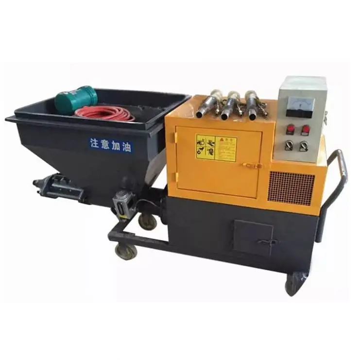 

Automatic Cement Plastering Machine Diesel Sand Mortar Spraying