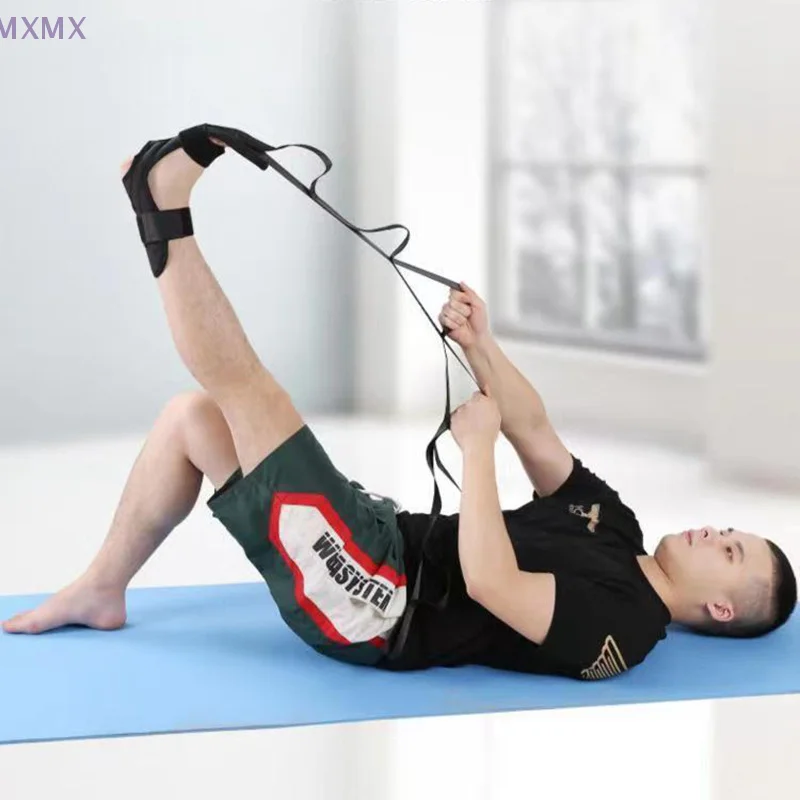 Yoga Bänder Stretching Gürtel Fuß Rehabilitation Strap Plantarfasziitis Bein Training Fußpflege Sprunggelenk Korrektur Seil