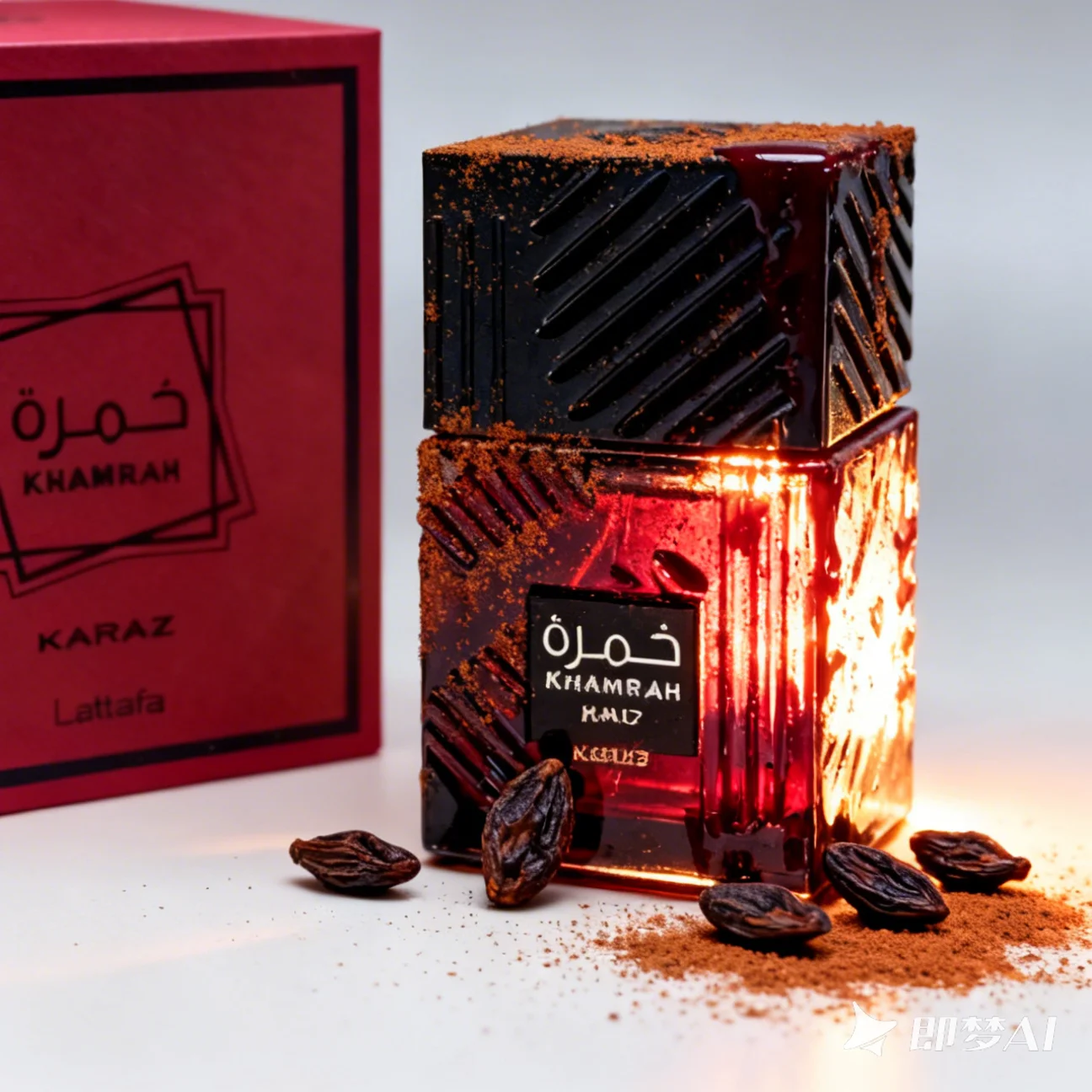 لاتافا خمر كارز للجنسين أو دو برفوم بخاخ 3.4 أونصة/100 مل عطر شرقي حار جورماند قرفة مواعيد فانيليا