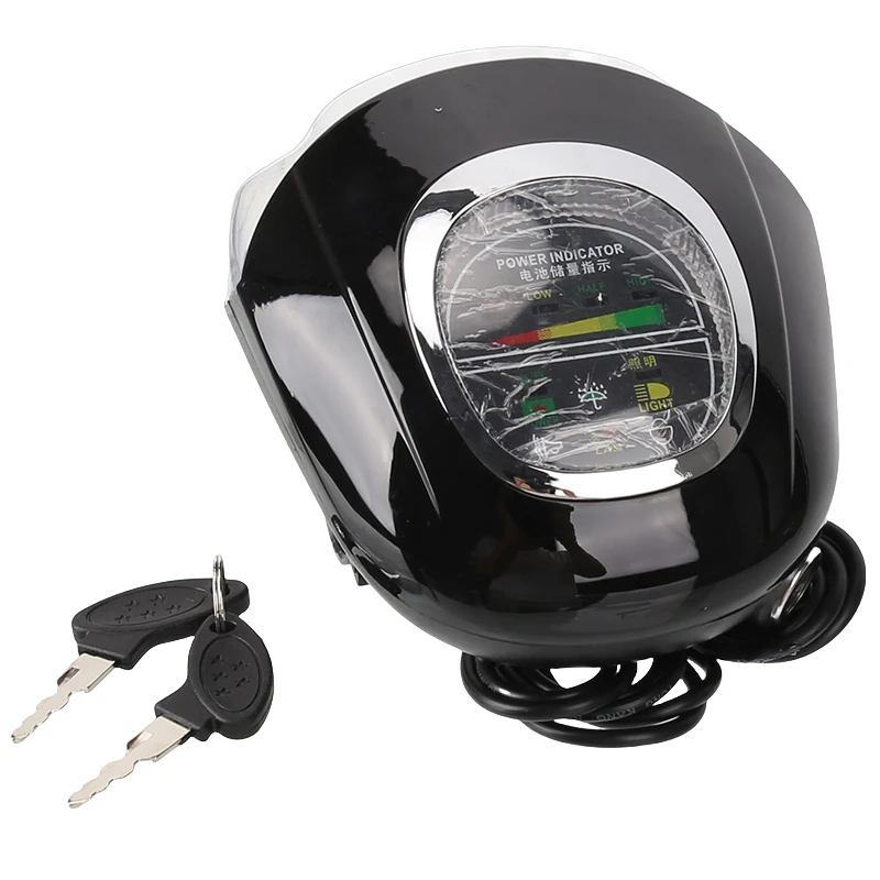 

NEW 60V Angel Eye Bluetooth Headlights Flying Tiger Illumination Spotlight High Beam Suitable for Citycoco Electric Scooter