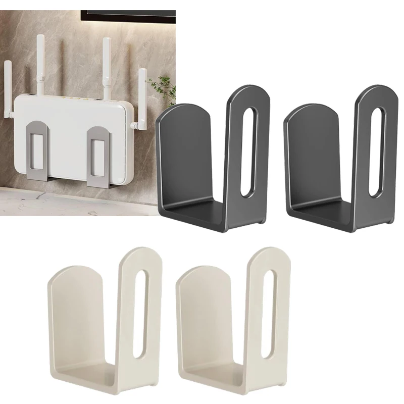 Wall Attached Artifact for Router Storage Box and Set-Top Wifi Rack