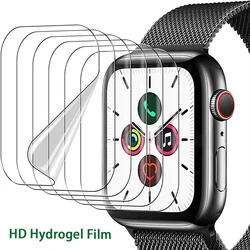 Hydrogel Screen Protector Clear Film For Apple Watch 45MM 41MM 44MM 40MM 42MM 38MM 49MM Not Glass For IWatch Ultra 9 8 7 6 SE 3