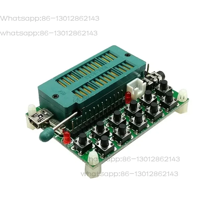WT588D Mini Downloader Voice Programmer Burner Board, Integrated Test Board Voice Chip Development Kit