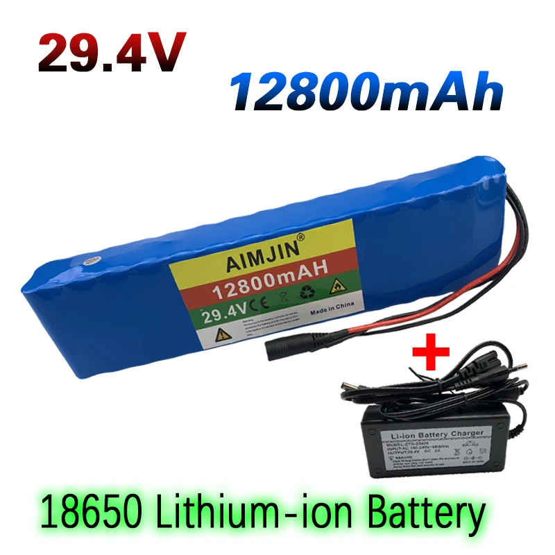 

7S4P 29.4V 12800mAh 18650 Battery Lithium Ion Battery For transportation equipment Outdoor Power Supplies etc