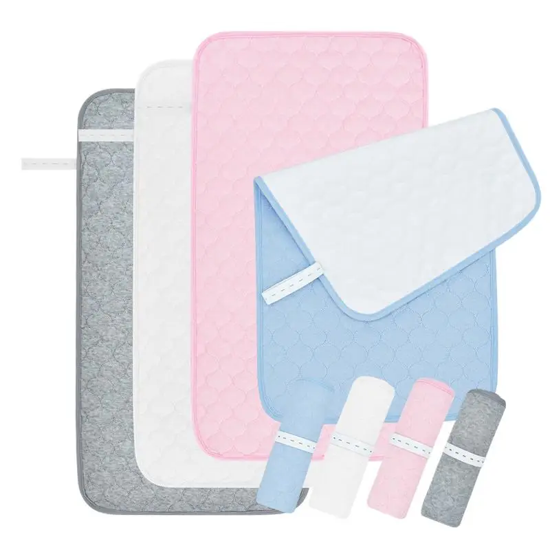 Reusable Baby Changing Pad Liners Change Pad Portable Liner Bed Pad Play Mat Waterproof Compact Diaper Changing Mat for Travel