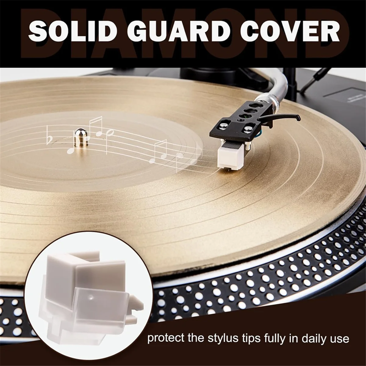 

A72Z 2pcs Record Player Needle Replacement for ATN3600L Turntable Stylus Compatible with AT-LP60XBT-USB Vinyl Record Player