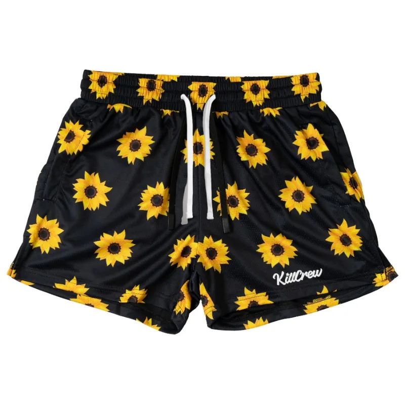 2026 Men's Sports and Fitness Beach Basketball Shorts Fashionable Breathable Quick Drying Shorts 3D Printed Quick Drying Shorts