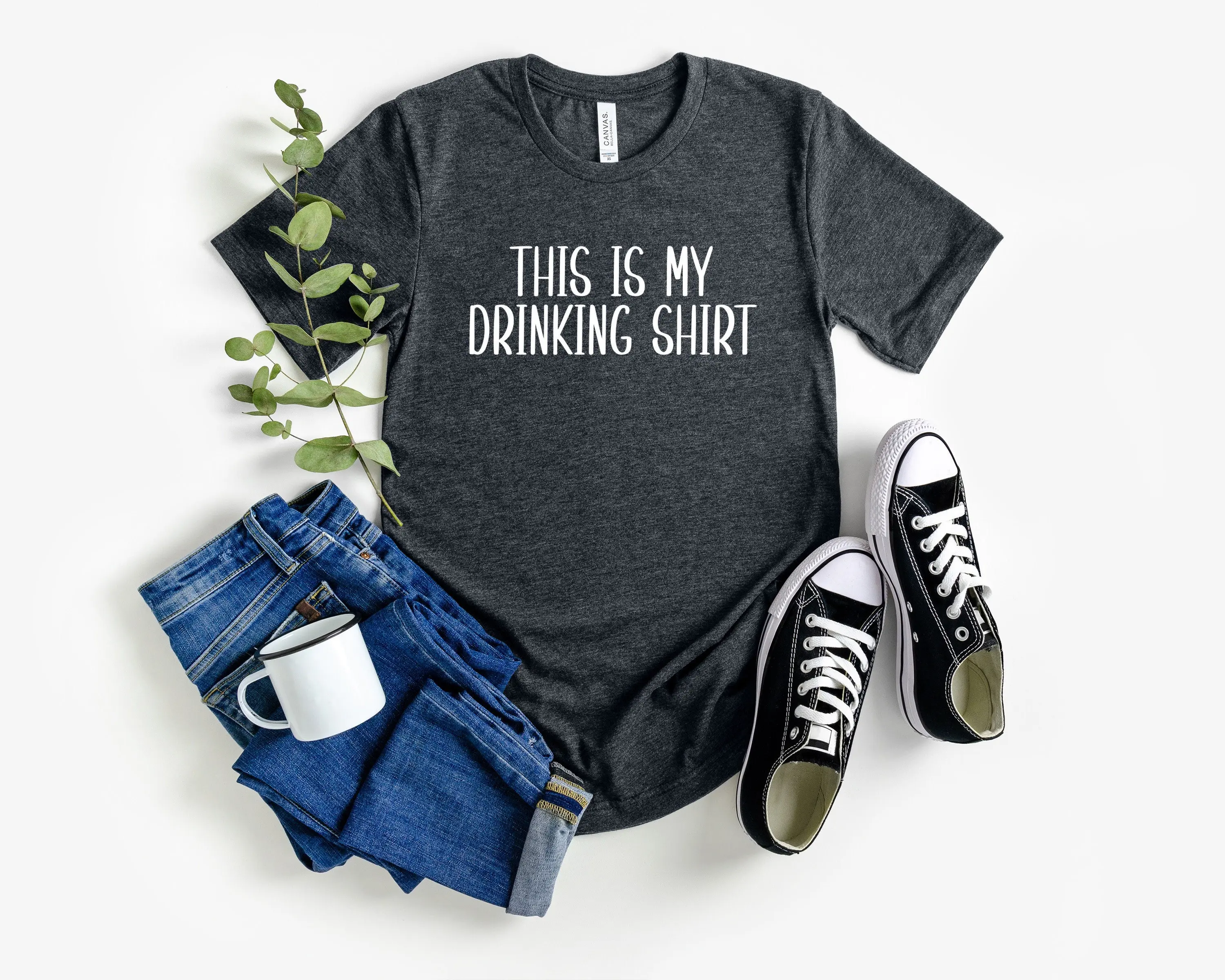 Day drinking this is my shirt funny for women let's drink hungover t