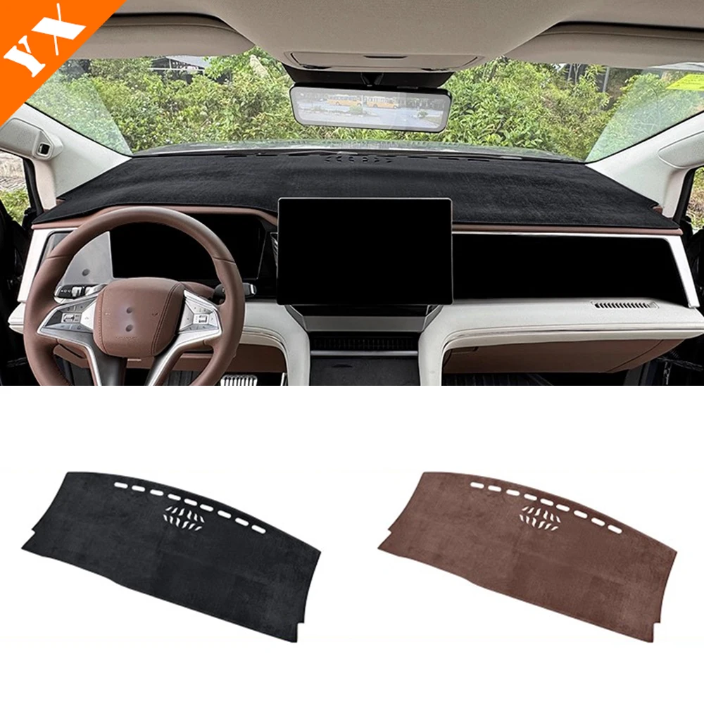 

For BYD M9 2025 2026 accessories Car Dashboard Decor Mat,Dustproof Reflective Mat Sunscreen Pad Garnish,Car dashboard decoration