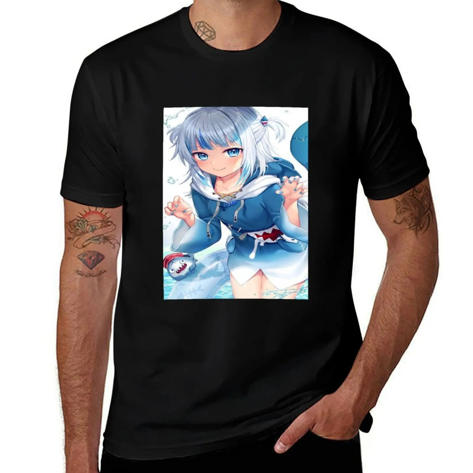 

Gawr Gura - Hololive T-Shirt customs graphics custom shirt graphic tee shirt mens clothing