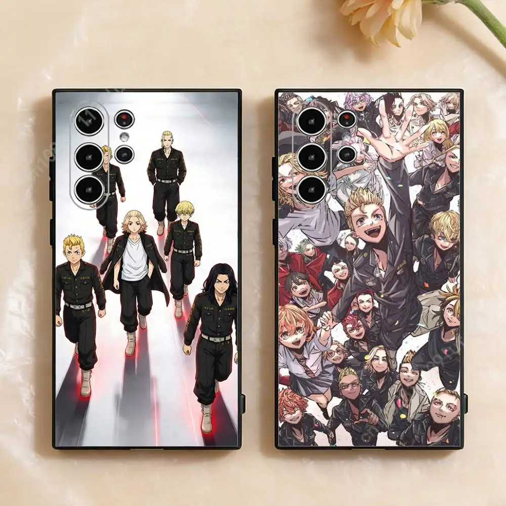 Чехол для телефона T-Tokyo Revenger-S для Samsung Galaxy S21 22 Ultra Plus S23 S24 FE Lite S25 26 30 Fundas Matte