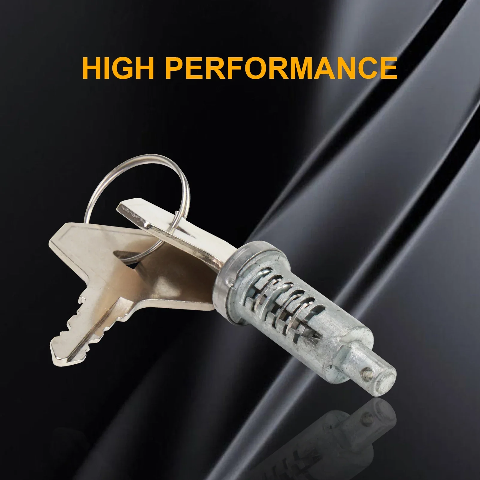 Cilindro de cerradura 3 con 2 llaves, cilindro delantero y cerradura de maletero 7700547887 para Renault R4 (4L), R6, R12, R15 y R17 (1961-1992) 7700553344