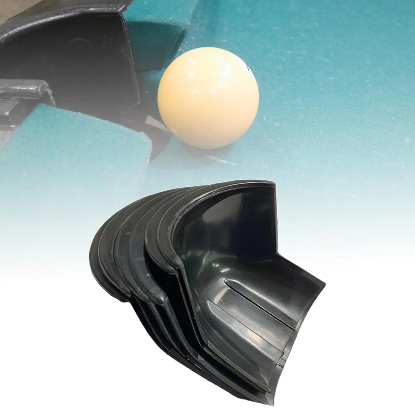 

6x бильярдные корзины, сменные карманы для бильярдного стола, резиновые углы для бильярдного стола