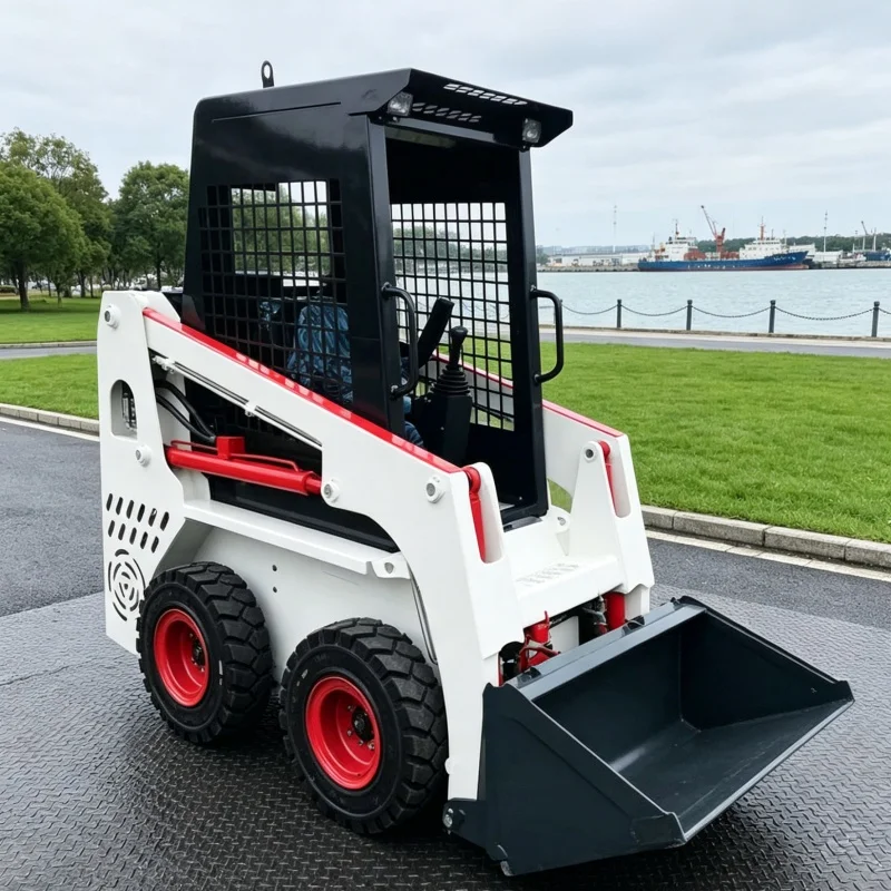 Customized Handling Skid Steer Vehicle, Small Skid Steer Loader, New Skid Steer Loader, High-Quality Skid Steer Equipment