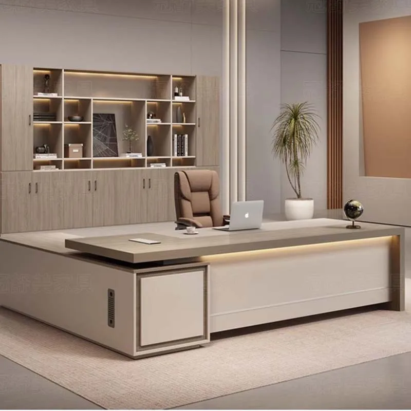 

Luxury Design Office Desk Aesthetic Nordic European Multifunctional Office Desk Minimalist Crafts Tavolino Trendy Furniture