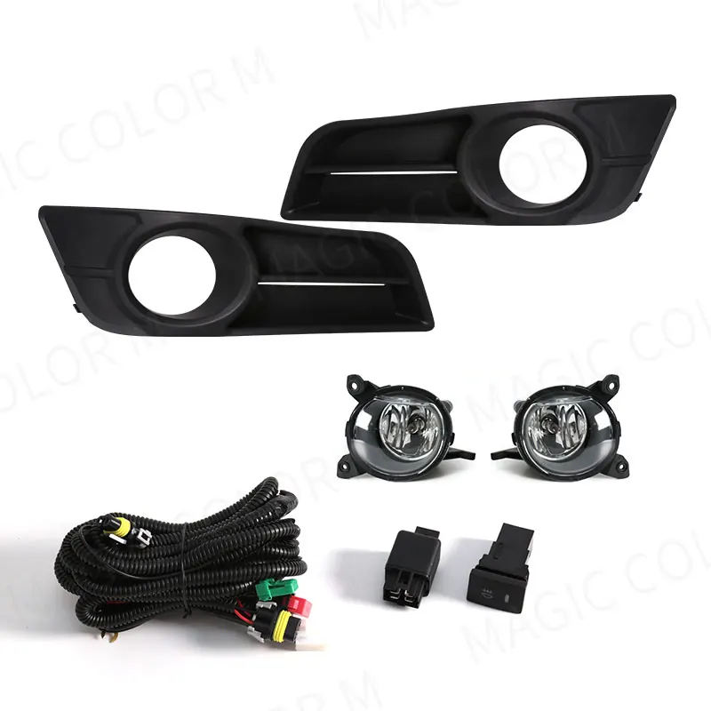 For Toyota Corolla EU Version 2004 2005 2006 Car Fog Lamp Assembly Front Bumper Daytime Running Lights Yellow White Accessories