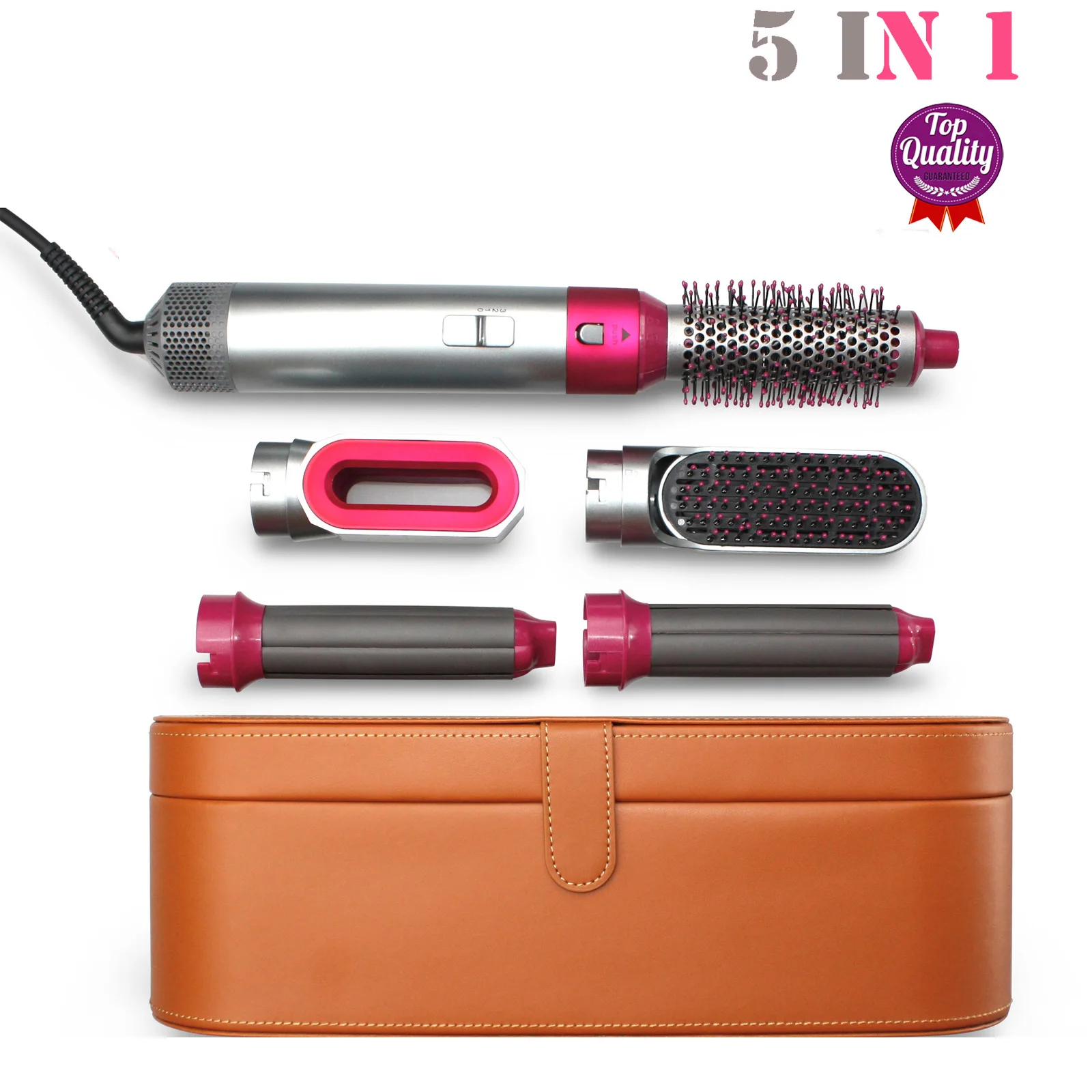 

5 In 1 Hair Dryer Hot Hairdryer Comb Hot Air Comb Blow Curlers Straightener Brush Curling Iron Hair Straightener Styling Tool