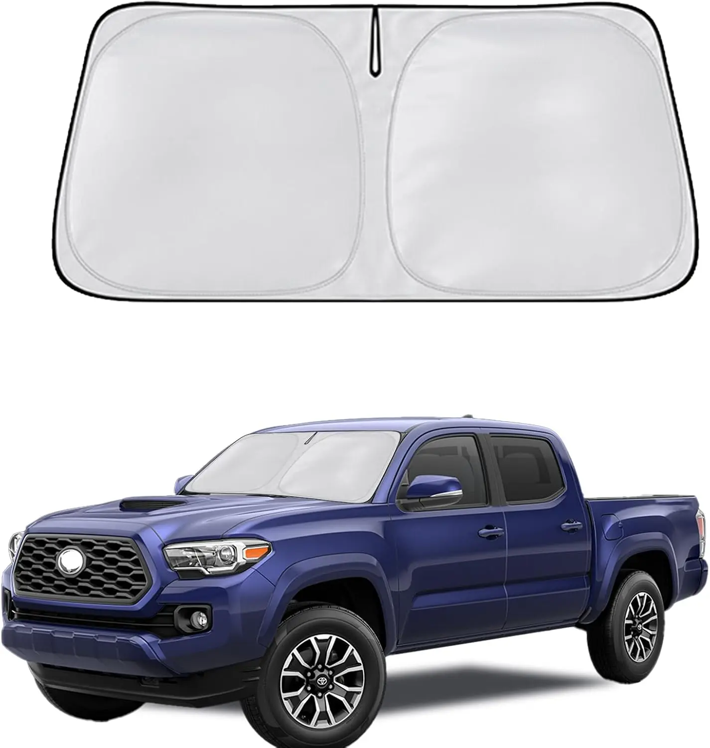 

1PC Car Windshield Sun Shade,Foldable Sun Blocker for Car/Truck/SUV,Car Interior Sun Protection,Car Sunshade Protector Compatibl