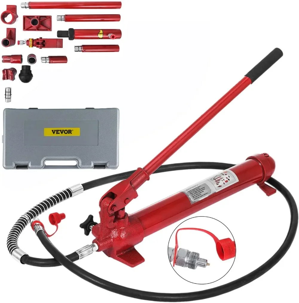 Porta Power Kit  Oil Hose Hydraulic Car Jack Ram Autobody Frame Repair Power Tools for Loadhandler