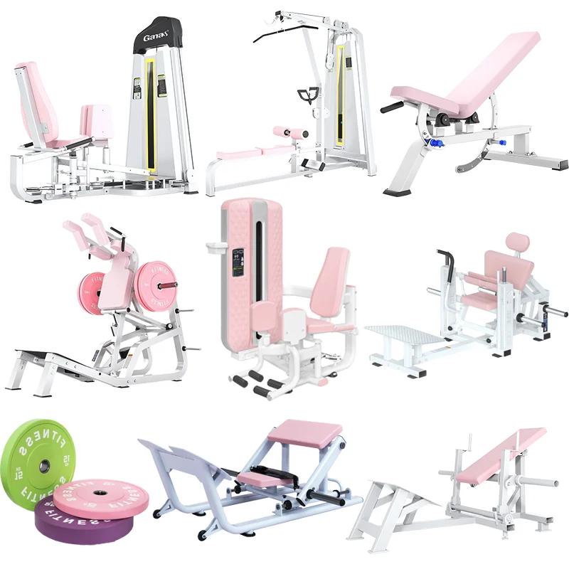 

Complete Gym Equipment Fitness Sets Full Gym Setup Commercial Sports Machine Women Gym