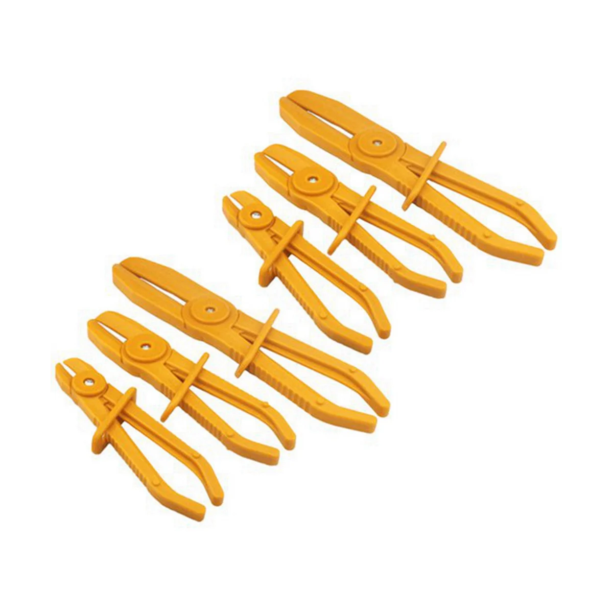 

ABNC-6-Piece Set of Plastic Tubing Pliers Tubing Seal Pliers Plastic Pliers Tubing Clamp Tool Clamp Cooling Hose