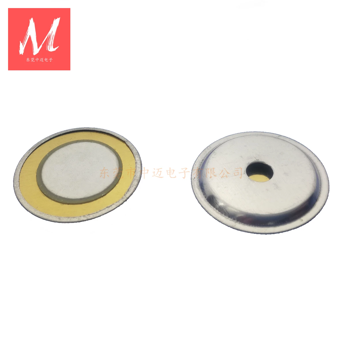 20mm piezo element with aluminium case speaker for gift card