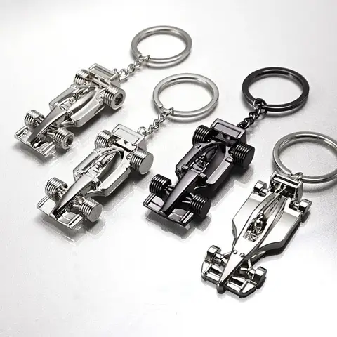 For Golf Renault Klod Skoda Octavia Ferrari 1 Racing Car Styling Keychain Keyring Key Chain Ring Fashion Formula Fit