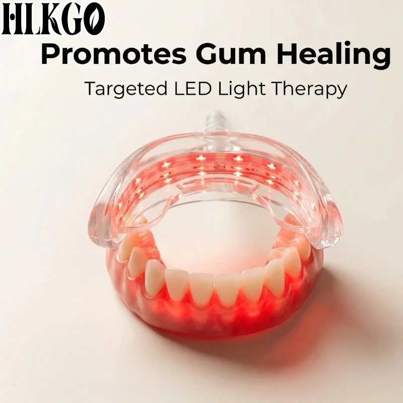 

Oral Red Light Therapy Wand, Portable Periodontal Treatment for Gingivitis Healing & Pain Relief After Dental Cleaning Home