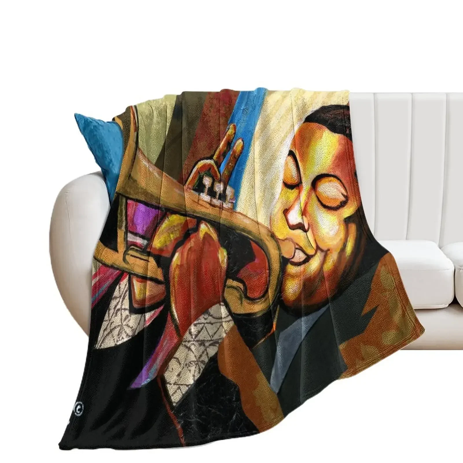 

Jazz Impresario Wynton Marsalis Throw Blanket Sofa Quilt Hair Beautifuls Tourist Blankets