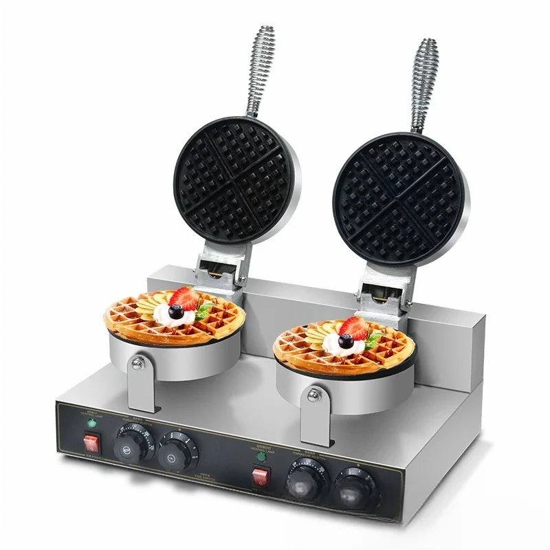 

Вафельницы с антипригарным покрытием, одинарные и двойные, для круглых вафель