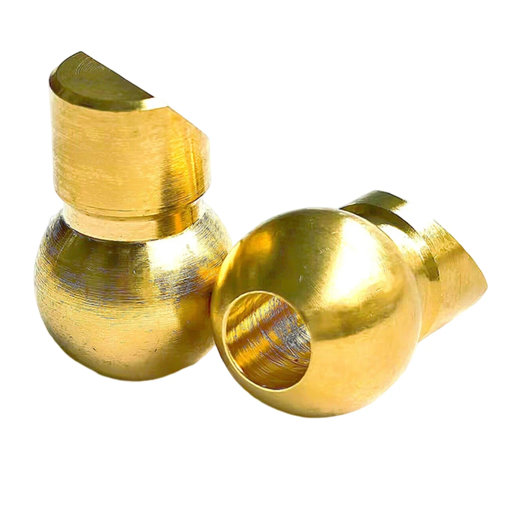 

10PCS CNC Brass Nozzle Joint with Oblique Spray Orientation for Consistent Coolant Delivery in Lathe Operations
