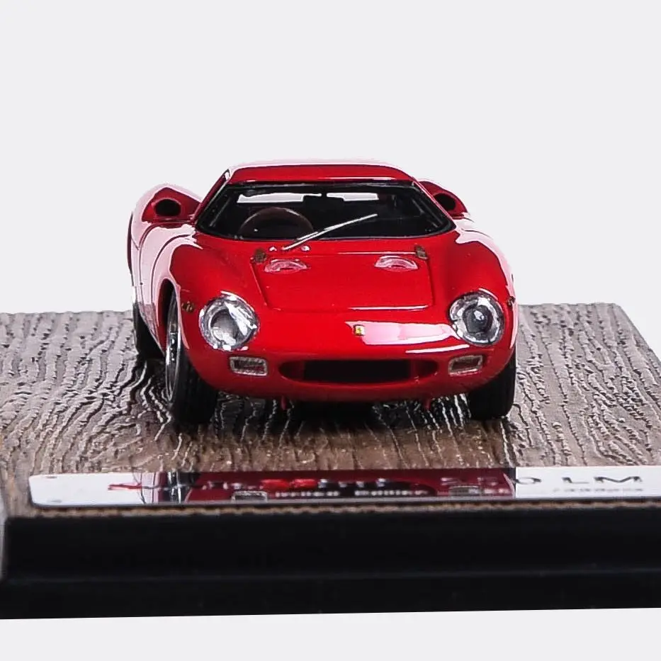 1: 64 Mini SM Scale 250 LM Sports Car Model whitecast Resin Toy Vehicles Car Model Simulation Car Lover Collection Gift