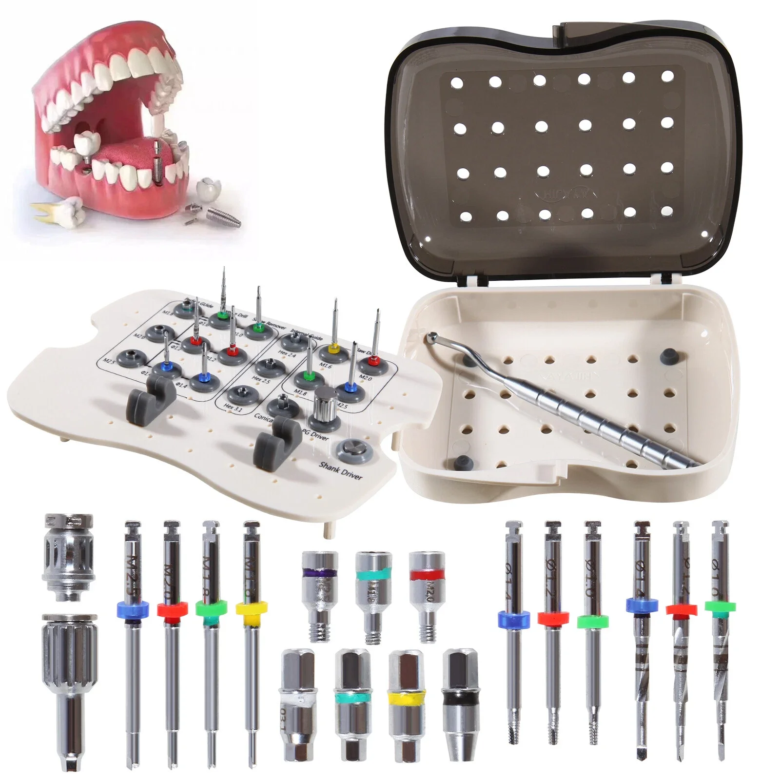 Implant Broken Screw Removal Kit Screw Remover Rescue Tools Universal NeoBiotech