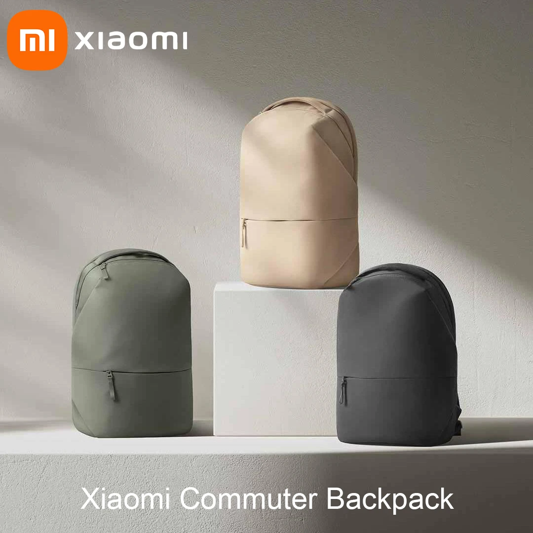 

Xiaomi Commuter Backpack Large Notebook Backpack Four Hidden Pockets Men and Women Travel Bag Trolley Bag Portable Computer Bag