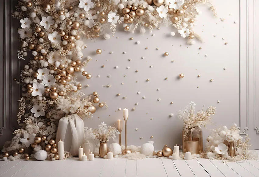 Фотофон Mehofond Рождество блестящая Европейская стена Рождественская елка Снеговик Снежинка колокольчики семейная фотография Фотостудия