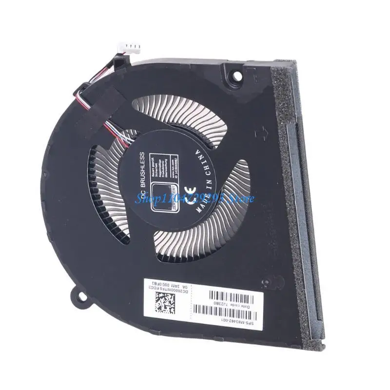 Y2GD CPU GPU Quality Metal Fan for for Spectre 16inches 16-F16T-F 16- F1013DX 16-F0023DX Ensures Temperature Control