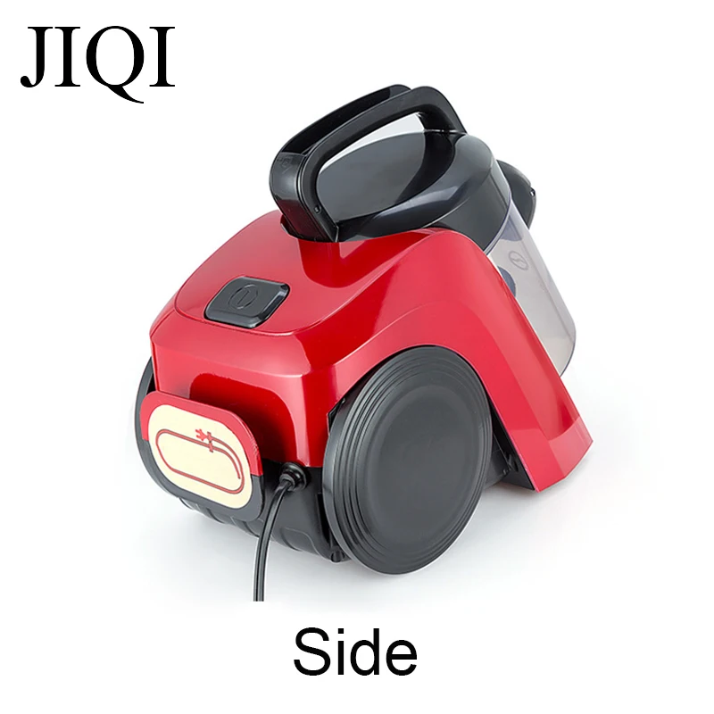 JIQI Rod Drag Vacuum Cleaner Handheld Electric Suction Sweeper Machine Carpet Dust Collector Mite Catcher Aspirator Brush Duster