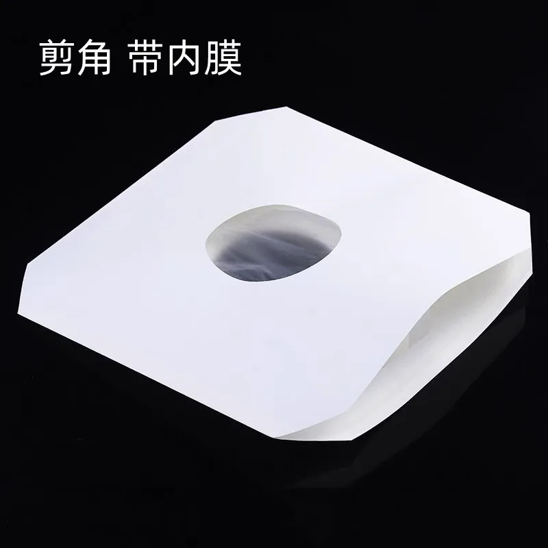 

4Pcs Vinyl Record Sleeves Kraft Paper Double Layer Inner Anti Static Dust Protection for 10 Inch