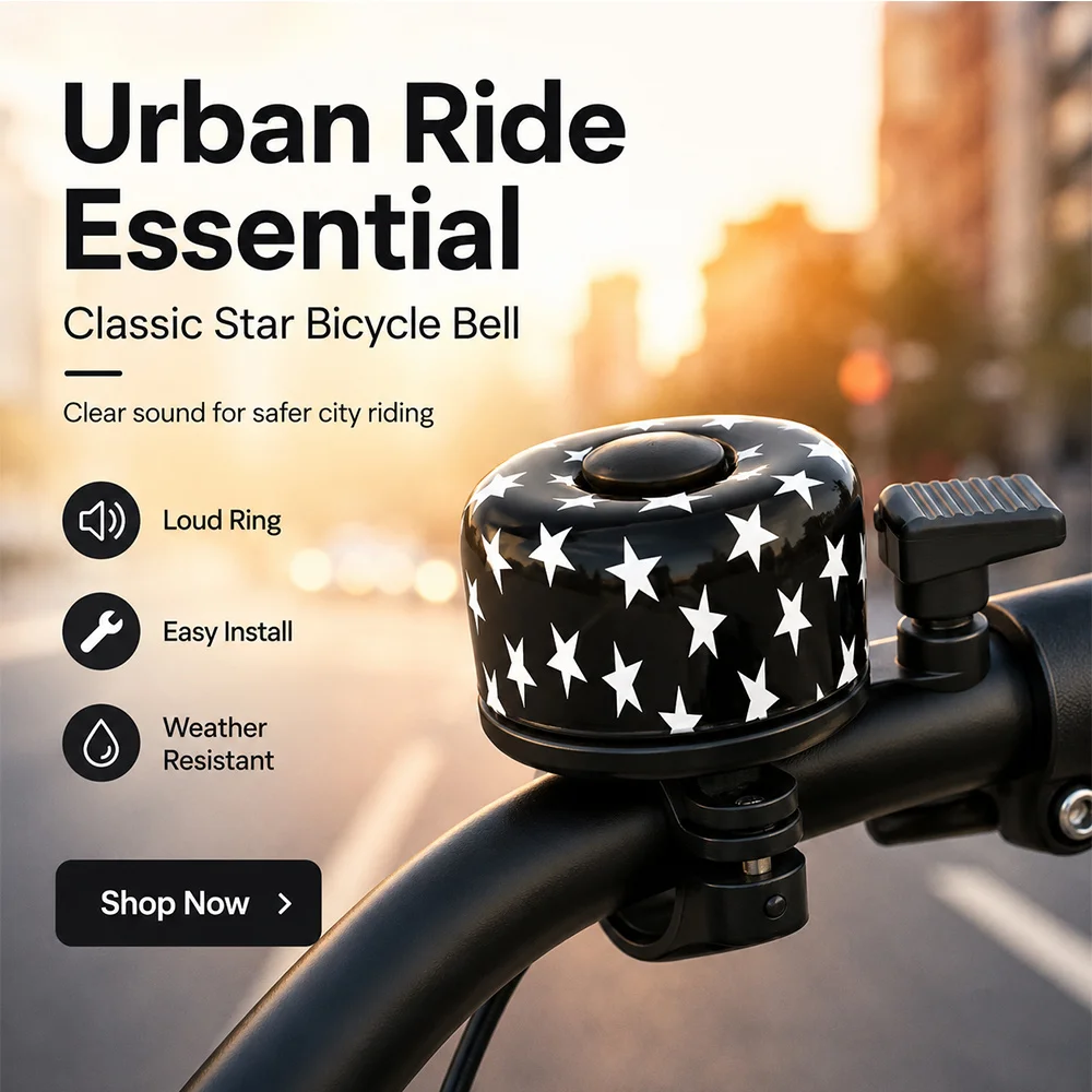 

1/2 PCS Invisible High Pitch Bicycle Bell High Quality Sound Aluminum Alloy Suitable For Mountain Bikes And Road Bikes
