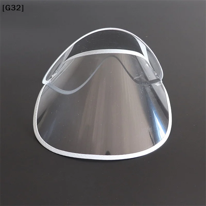 Replaceable Clear Hat Brim Raincoat Face Protector Transparent Rainproof Hood for Poncho Jacket[G32] view 3
