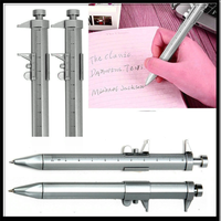 Multifunction Gel Ink Pen Vernier Caliper Roller Ball Pen Stationery Ball-Point Ball-Point 0.5mm Drop shipping