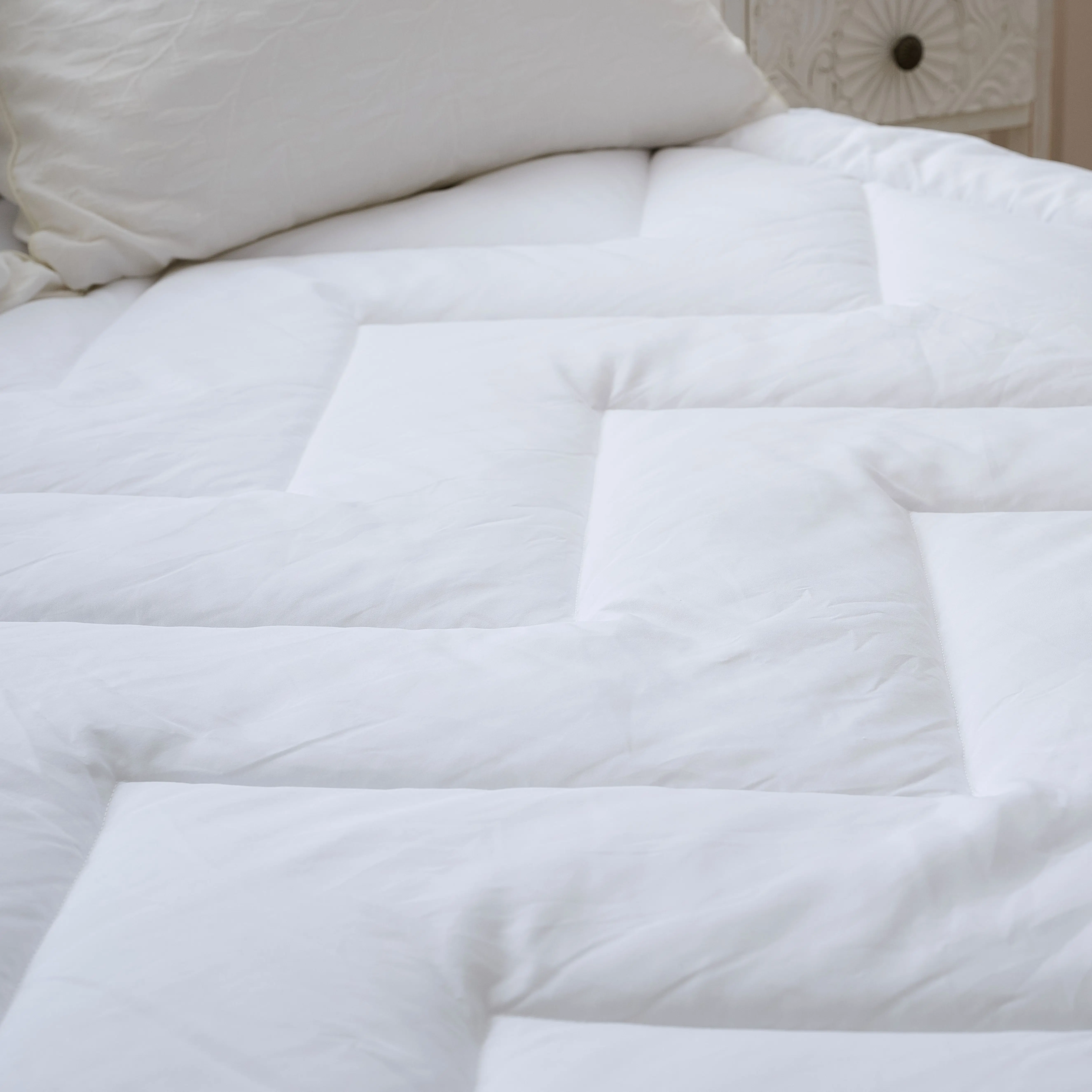 Protetor de Colchão Acolchoado Extra Grosso Queen Size com Bolso Profundo para Cama - Atacado